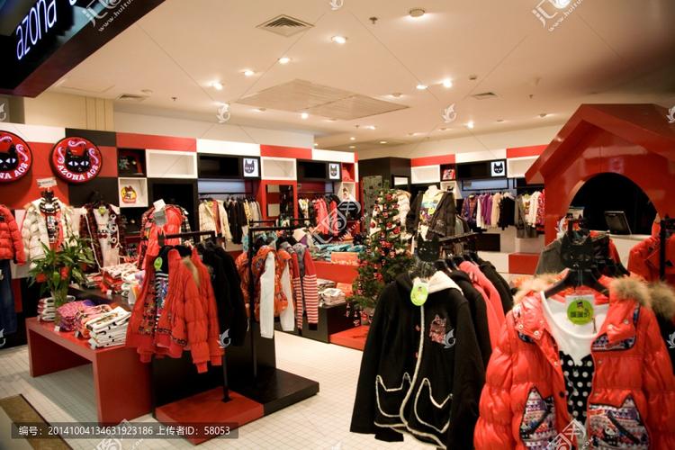 商场服装图片素材与服装鞋帽行业视觉营销应用指南